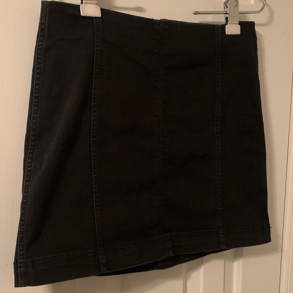 Wild Fable Classic Black Denim Skirt